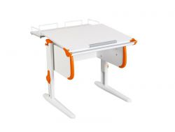 Парта СУТ.24-01 белый с оранжевым