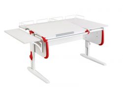 Парта СУТ.25-02 белый с красным