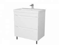 Тумба Сохо 70 напольная 2 ящика раковина Слим 70