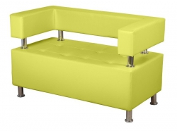 Диван 2х местный Борк Лайм