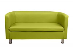 Диван салатовый кожаный Марс