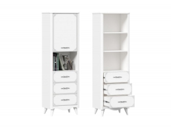 Стеллаж узкий Элис ЛД 532.080.000