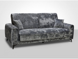 Диван Флирт 1 со съемным чехлом Сальса графит