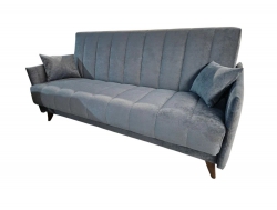 Диван Престиж-3 НПБ ткань Joy-13 темно-серый