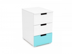 Тумба Svogen с 3-мя ящиками мятно-белый