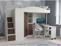 Кровать-чердак Юниор-4 винтерберг-бодего